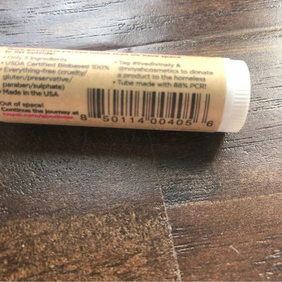 NEW Noyah Organic Cherry Lip Balm - Picture 5 of 5
